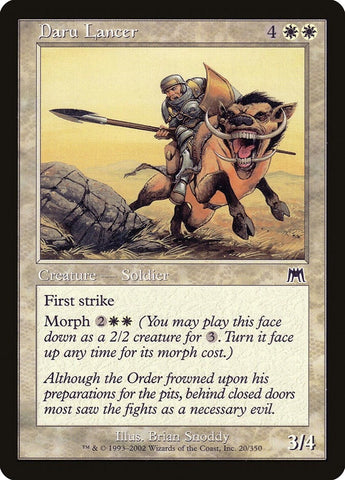 Image for Daru Lancer (20) [Onslaught]