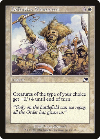 Image for Defensive Maneuvers (23) [Onslaught]