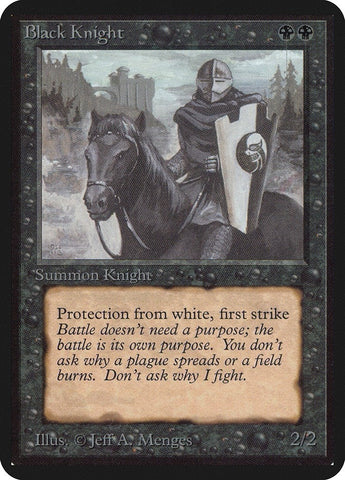Image for Black Knight [Alpha Edition]