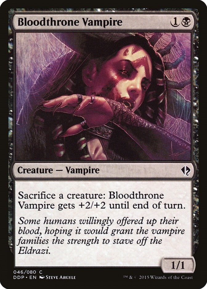 Image for Bloodthrone Vampire (46) [Duel Decks: Zendikar vs. Eldrazi]
