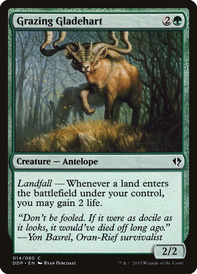 Image for Grazing Gladehart (14) [Duel Decks: Zendikar vs. Eldrazi]