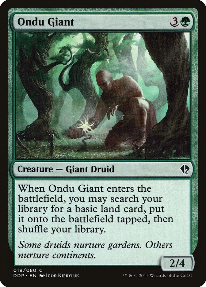 Image for Ondu Giant (19) [Duel Decks: Zendikar vs. Eldrazi]