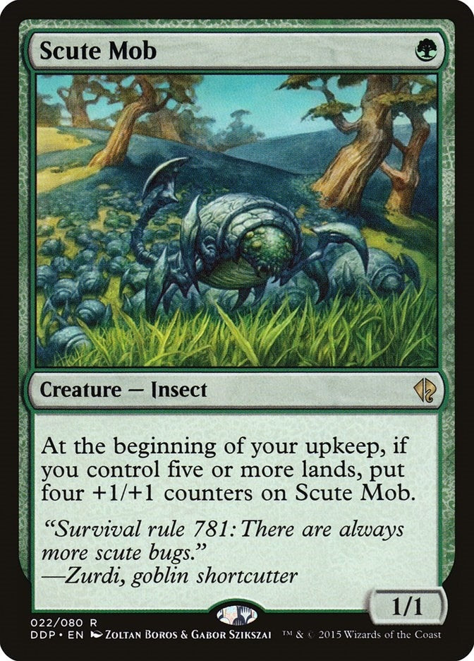 Image for Scute Mob (22) [Duel Decks: Zendikar vs. Eldrazi]