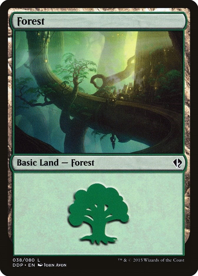 Image for Forest (038) (38) [Duel Decks: Zendikar vs. Eldrazi]