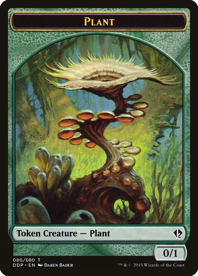 Image for Plant Token (80) [Duel Decks: Zendikar vs. Eldrazi]