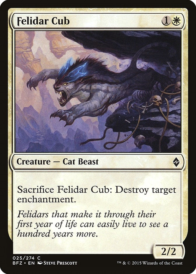 Image for Felidar Cub (25) [Battle for Zendikar]