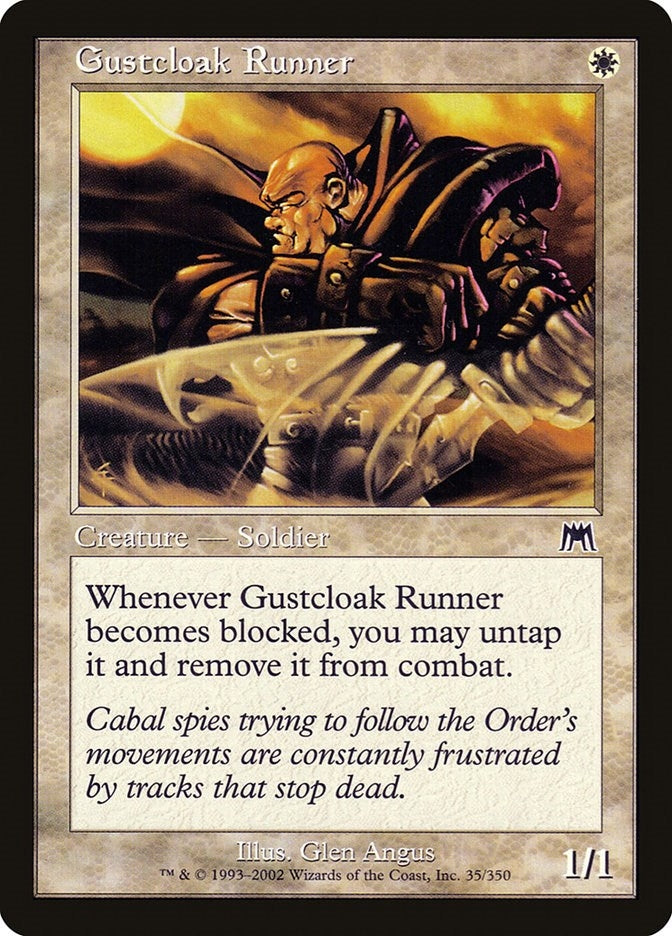 Image for Gustcloak Runner (35) [Onslaught]