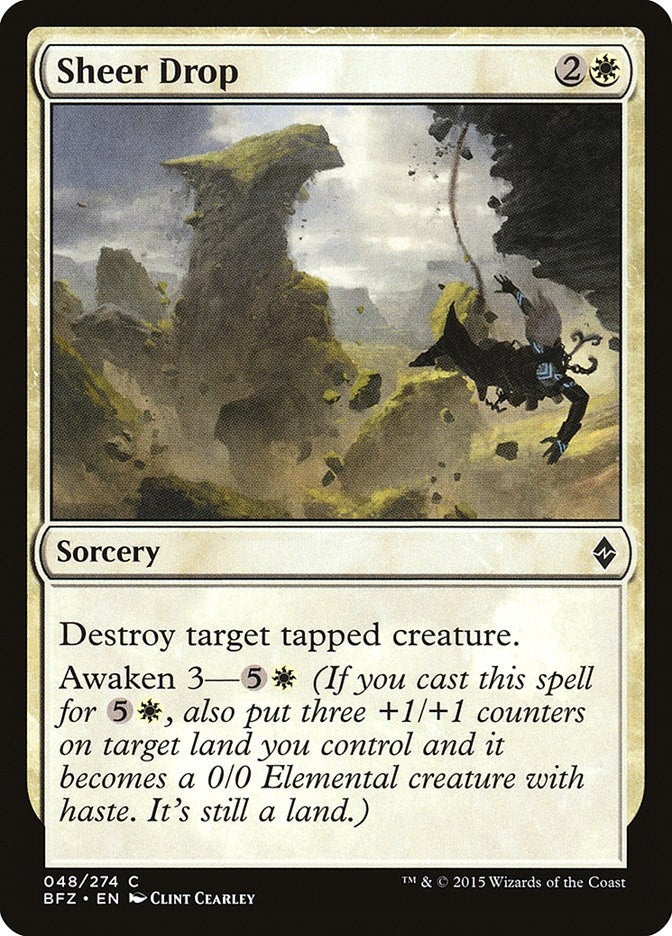 Image for Sheer Drop (48) [Battle for Zendikar]