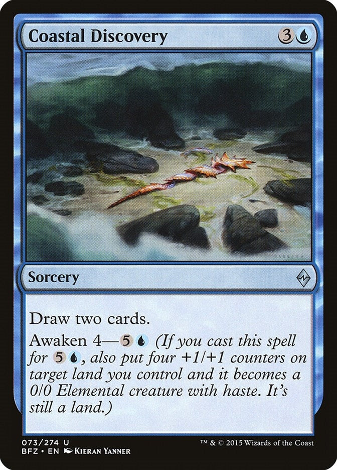 Image for Coastal Discovery (73) [Battle for Zendikar]