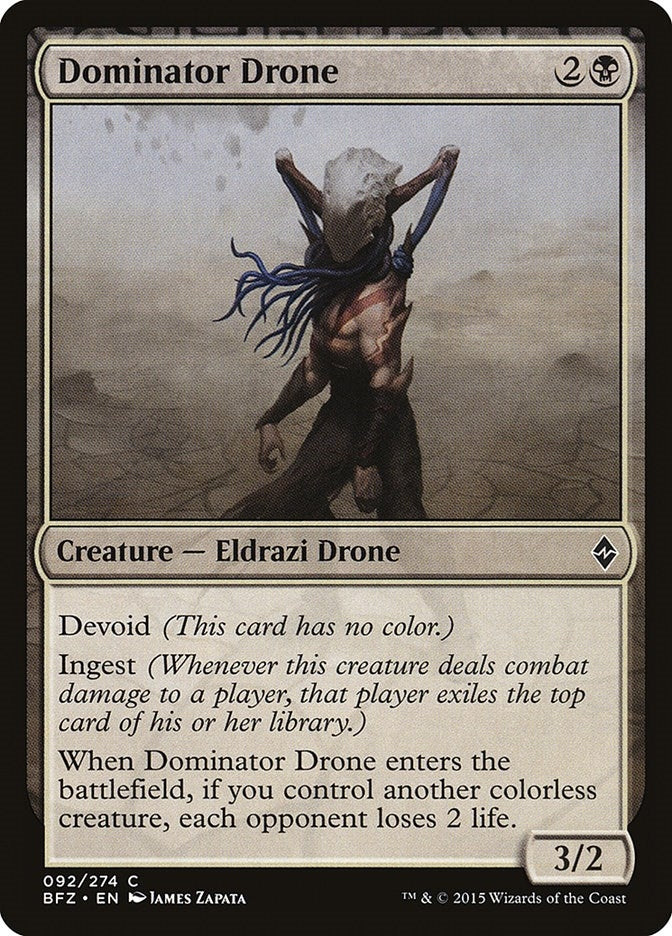 Image for Dominator Drone (92) [Battle for Zendikar]