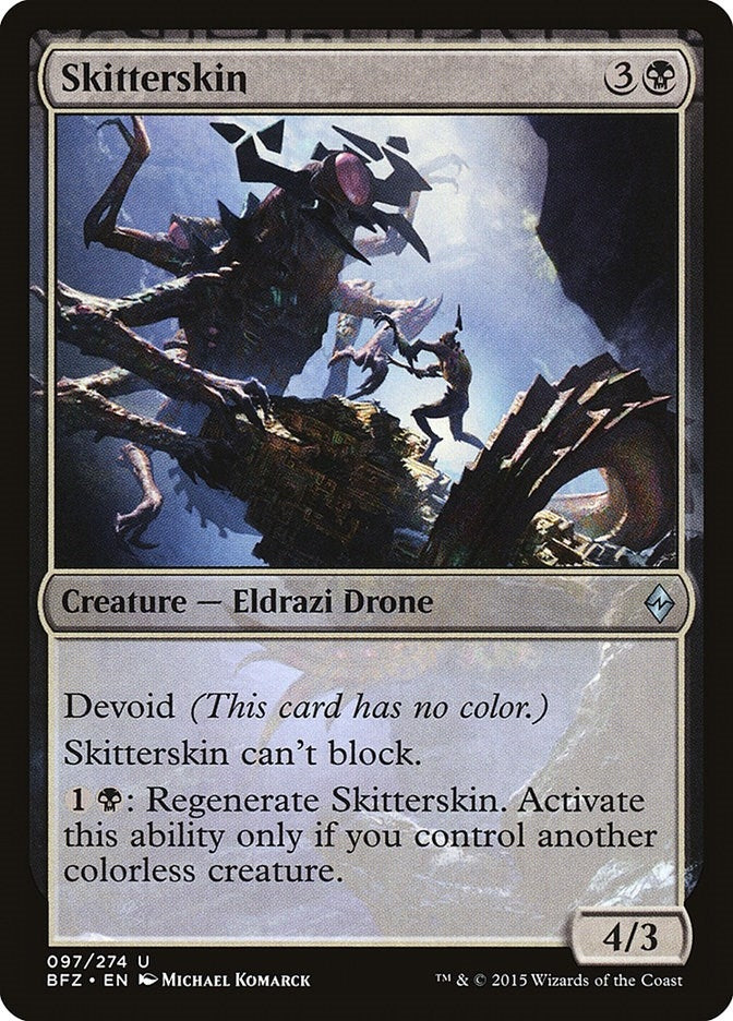 Image for Skitterskin (97) [Battle for Zendikar]