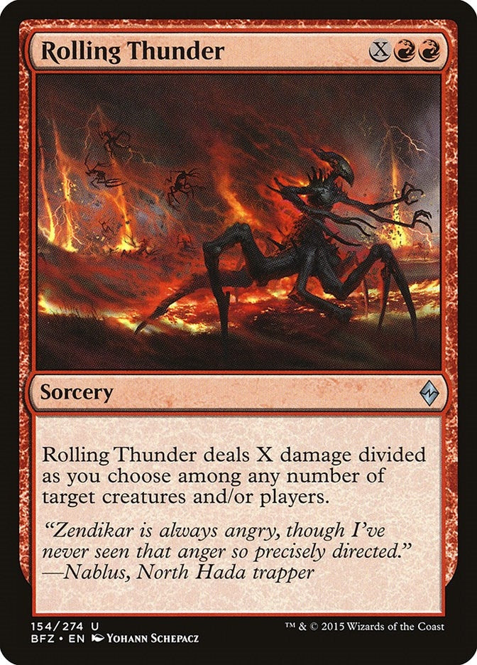 Image for Rolling Thunder (154) [Battle for Zendikar]