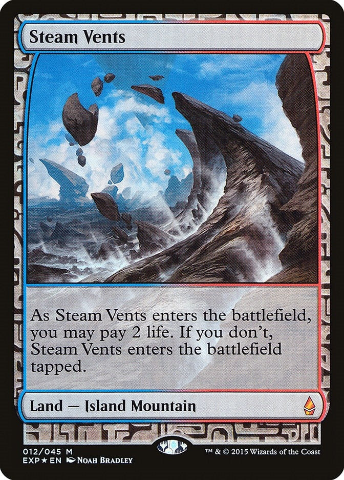 Image for Steam Vents (12) [Zendikar Expeditions]