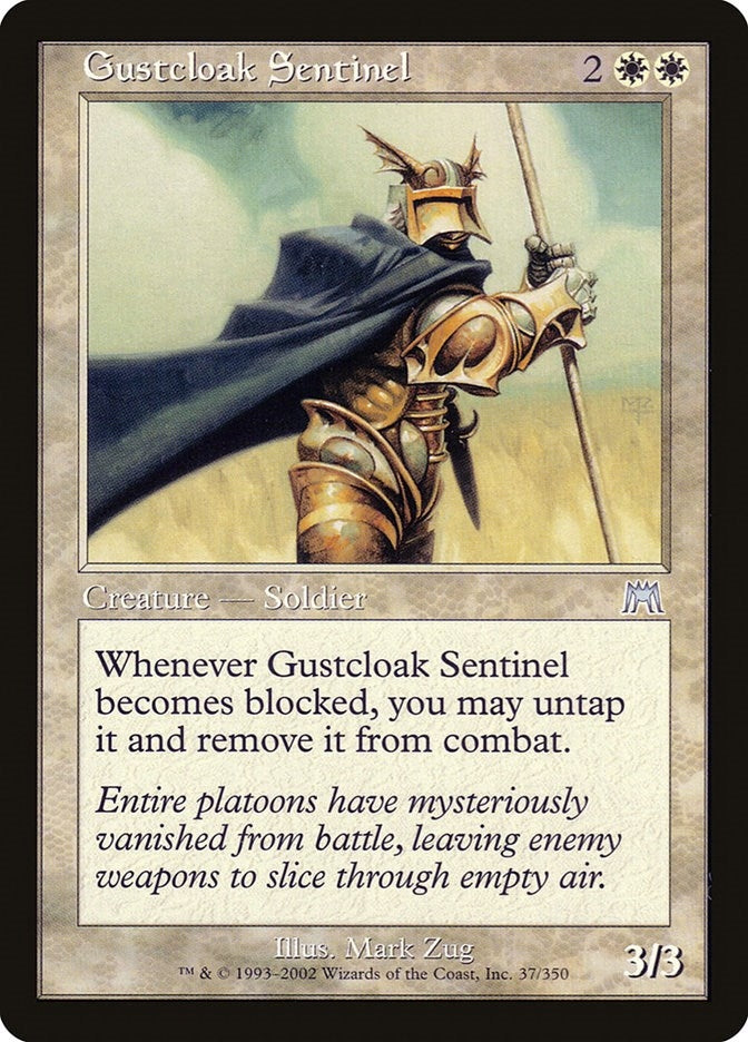 Image for Gustcloak Sentinel (37) [Onslaught]