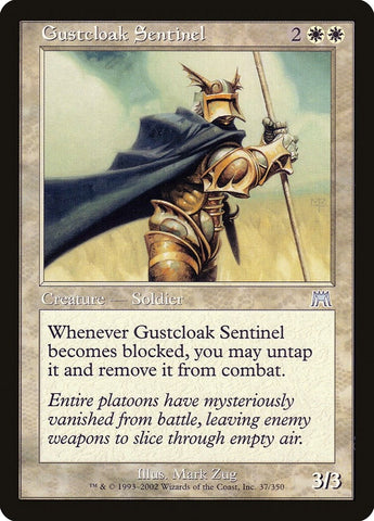 Image for Gustcloak Sentinel (37) [Onslaught]