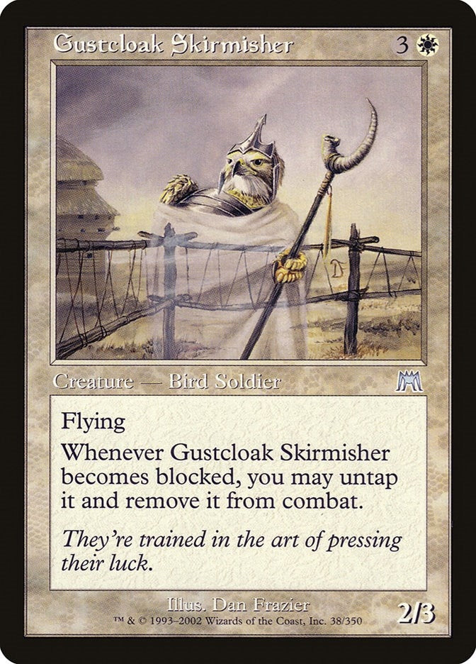 Image for Gustcloak Skirmisher (38) [Onslaught]