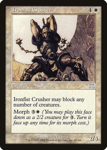 Image for Ironfist Crusher (42) [Onslaught]