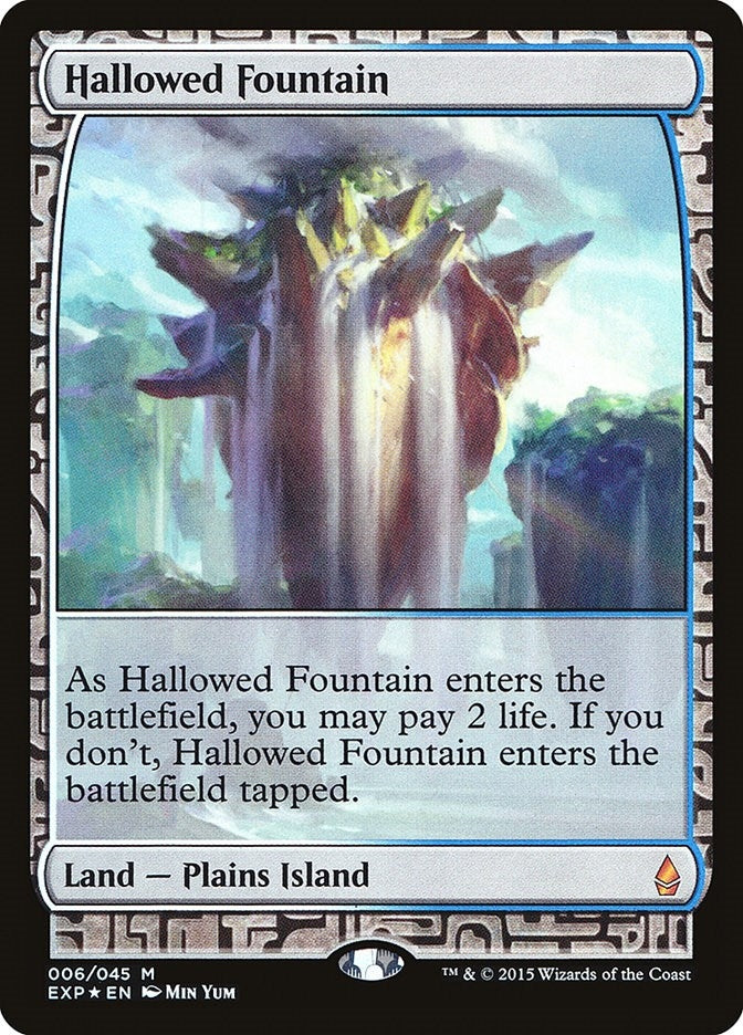 Image for Hallowed Fountain (6) [Zendikar Expeditions]