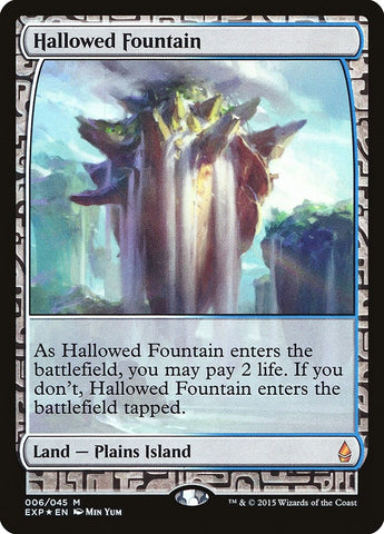 Image for Hallowed Fountain (6) [Zendikar Expeditions]