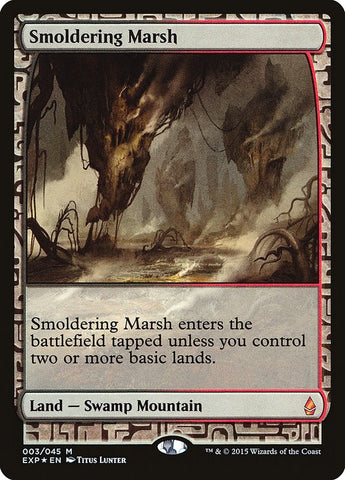 Image for Smoldering Marsh (3) [Zendikar Expeditions]