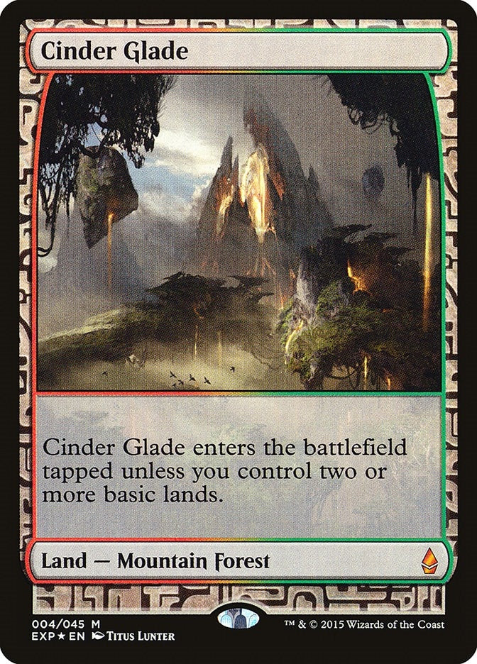 Image for Cinder Glade (4) [Zendikar Expeditions]