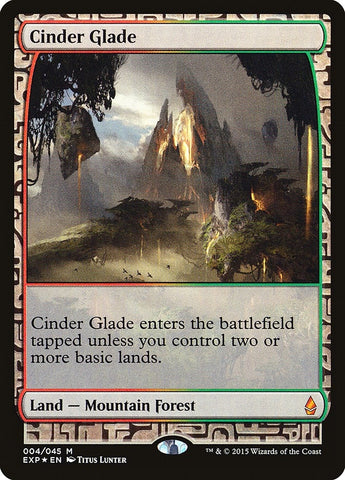Image for Cinder Glade (4) [Zendikar Expeditions]