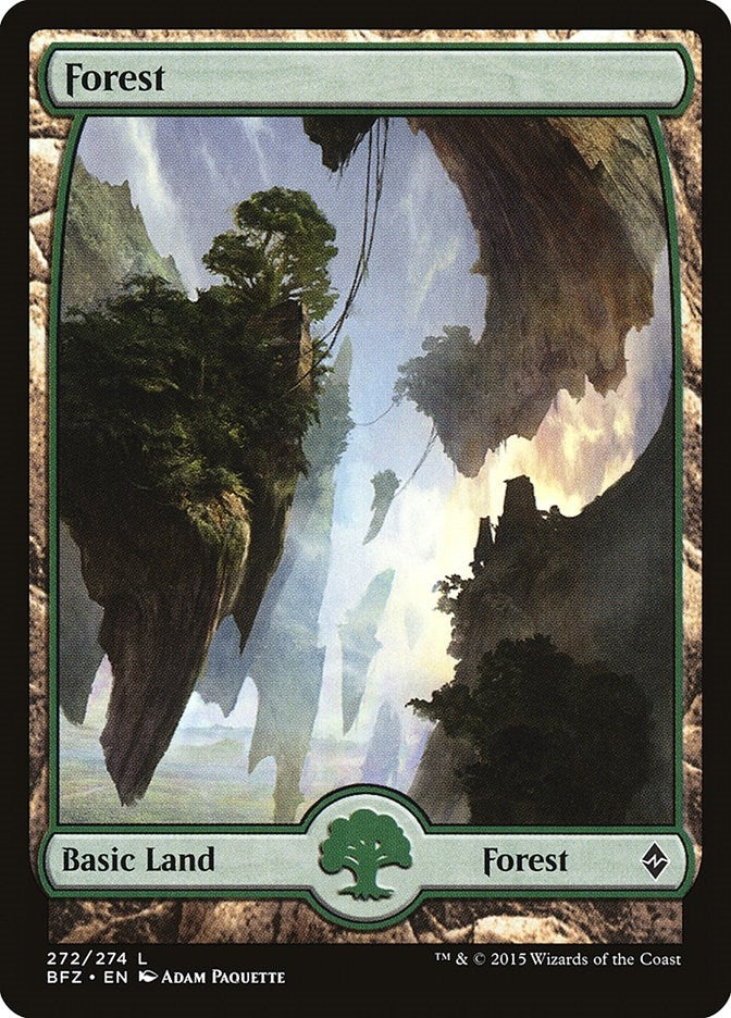 Image for Forest (272) - Full Art (272) [Battle for Zendikar]