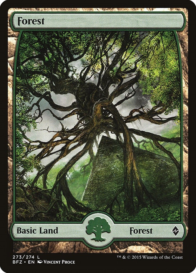 Image for Forest (273) - Full Art (273) [Battle for Zendikar]