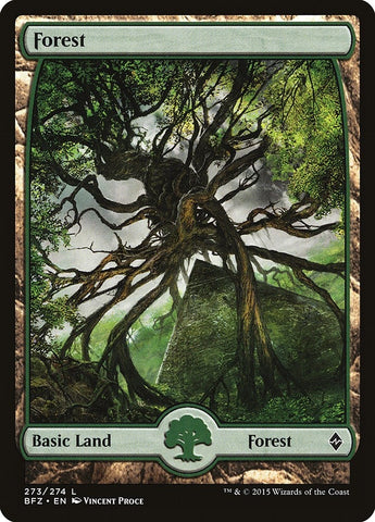 Image for Forest (273) - Full Art (273) [Battle for Zendikar]
