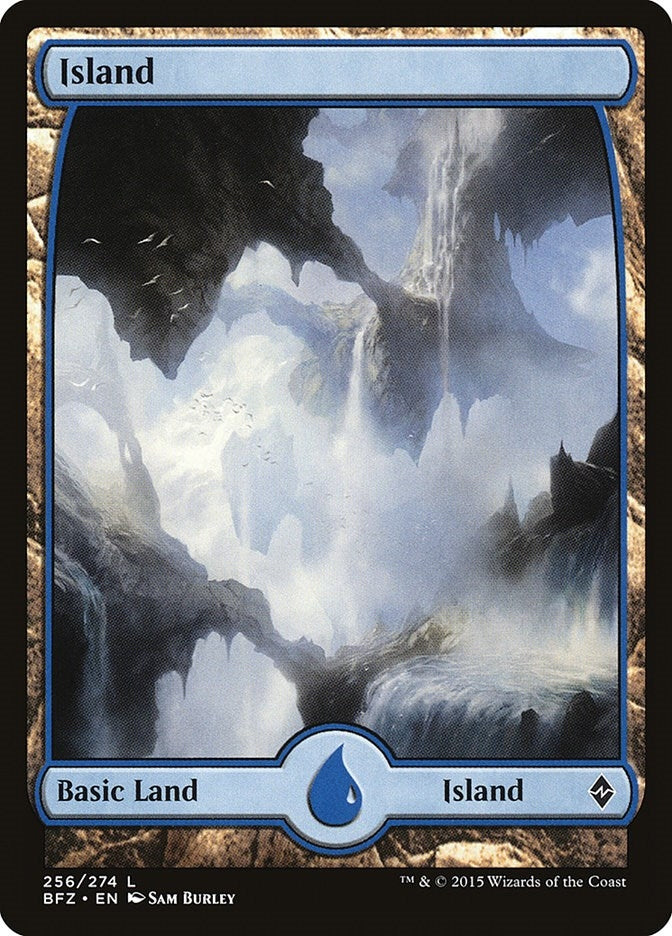 Image for Island (256) - Full Art (256) [Battle for Zendikar]