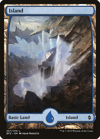 Image for Island (257) - Full Art (257) [Battle for Zendikar]