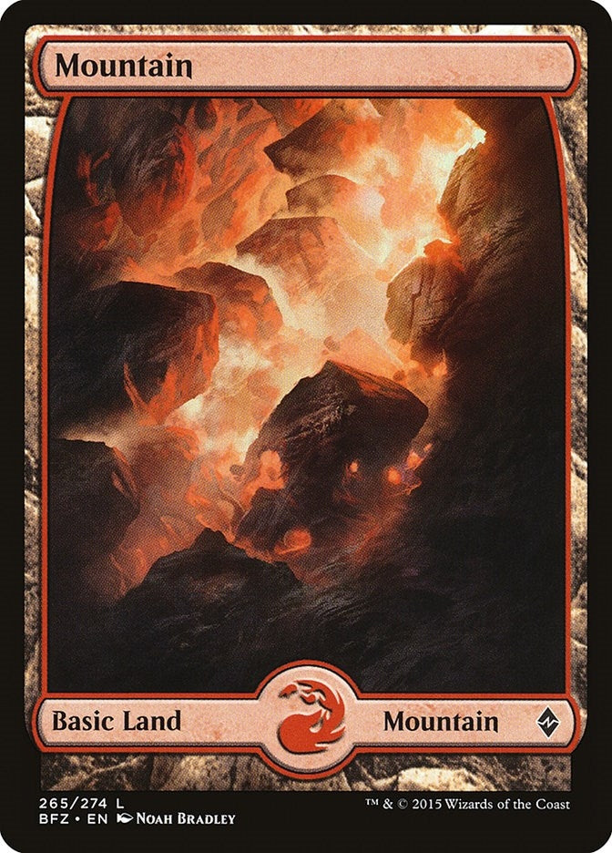 Image for Mountain (265) - Full Art (265) [Battle for Zendikar]