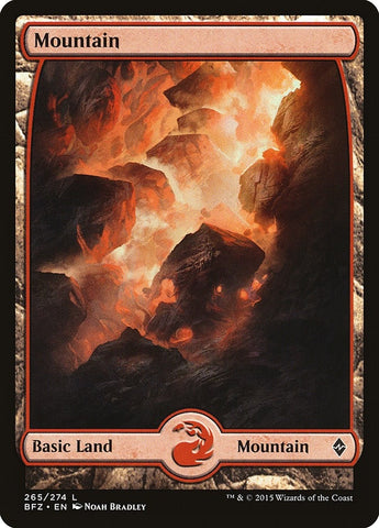 Image for Mountain (265) - Full Art (265) [Battle for Zendikar]