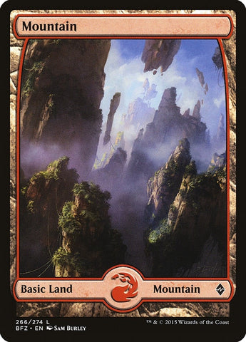 Image for Mountain (266) - Full Art (266) [Battle for Zendikar]