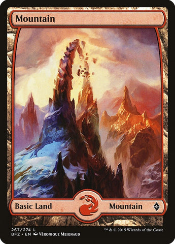 Image for Mountain (267) - Full Art (267) [Battle for Zendikar]