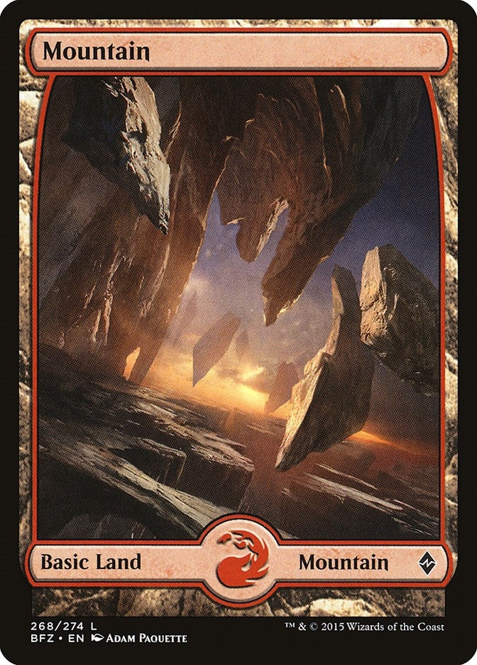 Image for Mountain (268) - Full Art (268) [Battle for Zendikar]