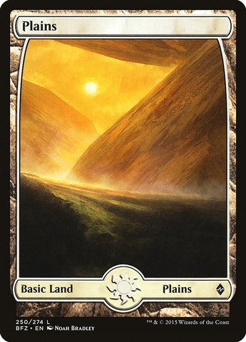 Image for Plains (250) - Full Art (250) [Battle for Zendikar]