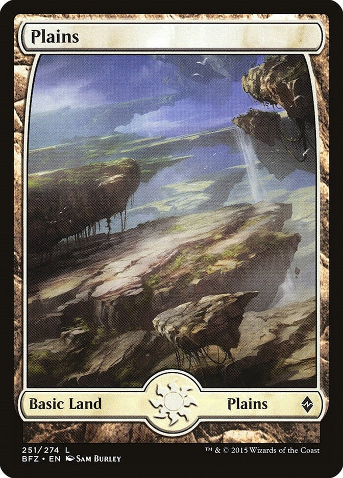 Image for Plains (251) - Full Art (251) [Battle for Zendikar]