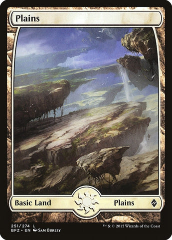 Image for Plains (251) - Full Art (251) [Battle for Zendikar]