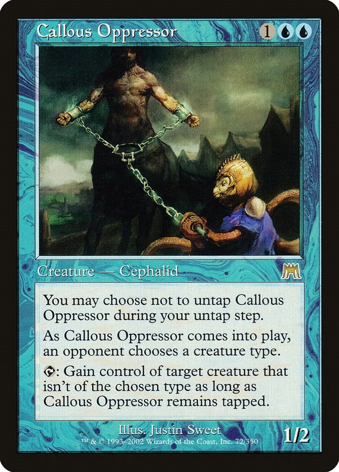 Image for Callous Oppressor (72) [Onslaught]
