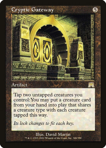 Image for Cryptic Gateway (306) [Onslaught]