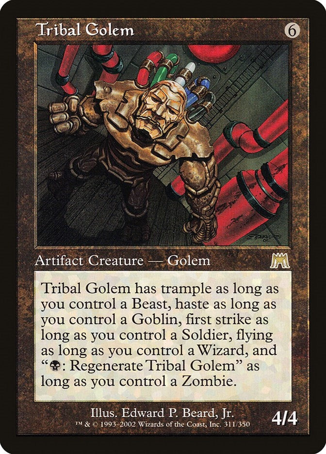 Image for Tribal Golem (311) [Onslaught]