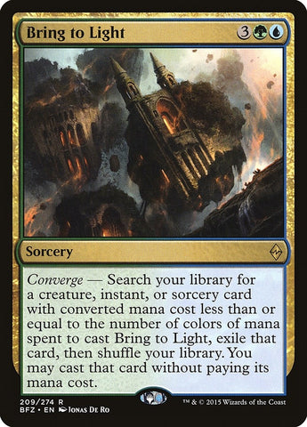 Image for Bring to Light (209) [Battle for Zendikar]