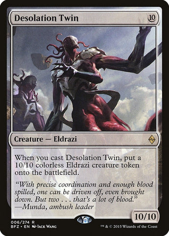 Image for Desolation Twin (6) [Battle for Zendikar]