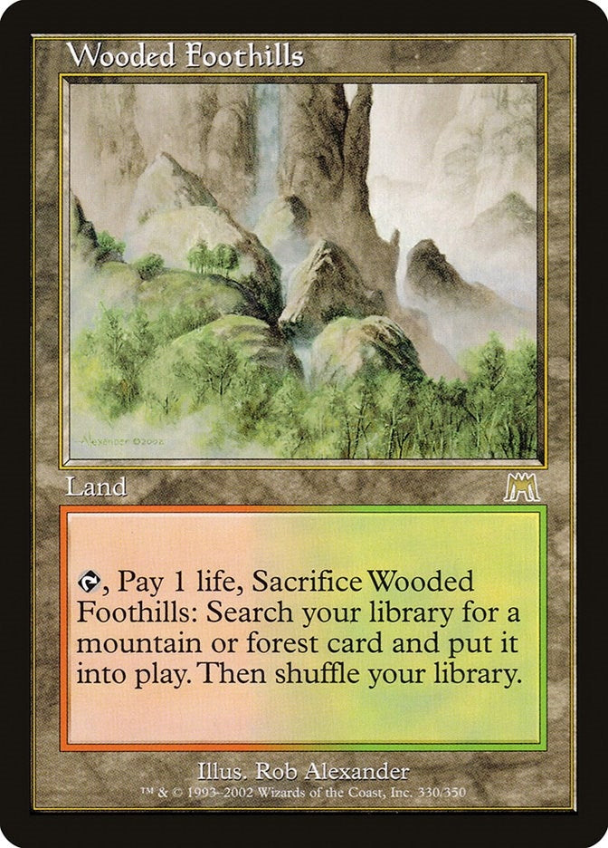 Image for Wooded Foothills (330) [Onslaught]