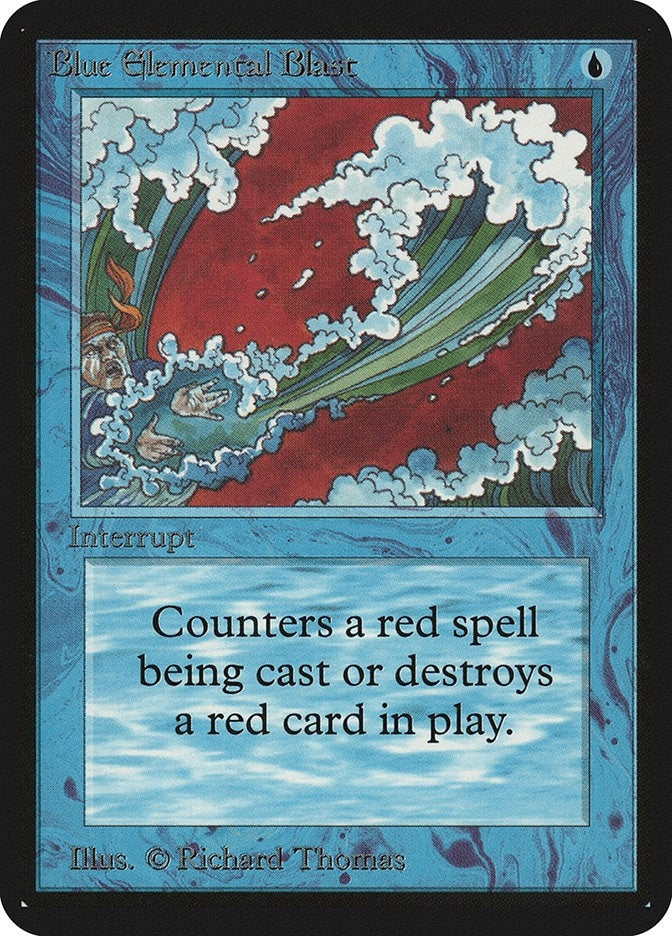 Image for Blue Elemental Blast [Alpha Edition]