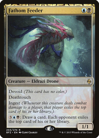 Image for Fathom Feeder (203) [Battle for Zendikar]