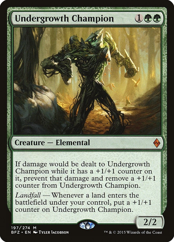 Image for Undergrowth Champion (197) [Battle for Zendikar]