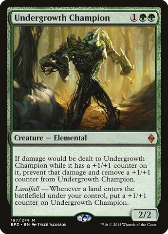 Image for Undergrowth Champion (197) [Battle for Zendikar]