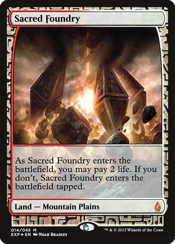 Image for Sacred Foundry (14) [Zendikar Expeditions]